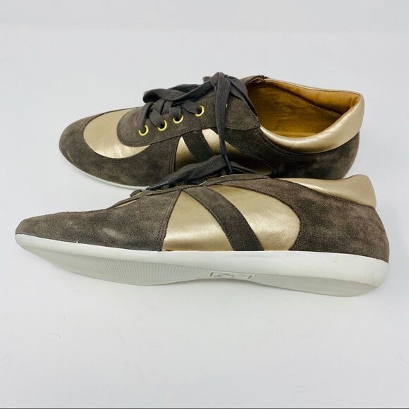 Corso Como - NWOT Suede Metallic Sneakers (9.5M) - Picture 8 of 13